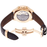 Tissot Des Tourelles Chronograph Silver Dial Brown Leather Strap Watch For Men - T099.427.36.038.00