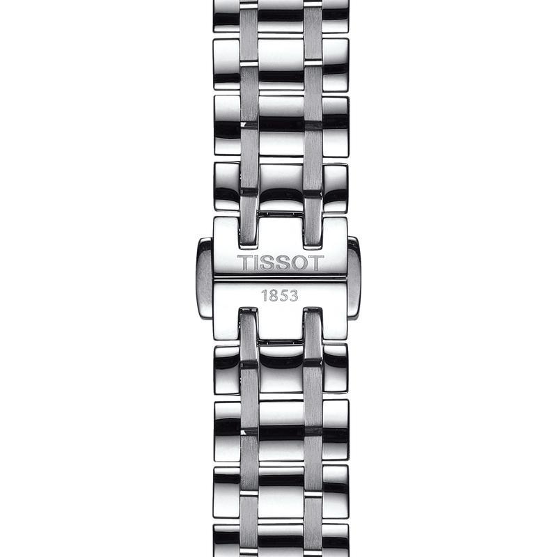 Tissot Chemin Des Tourelles Powermatic 80 Helvetic Silver Dial Silver Steel Strap Watch For Women - T099.207.11.116.00