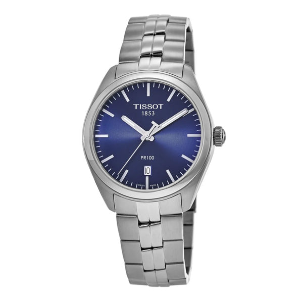 Tissot PR 100 Sport Chic 39mm Blue Dial Watch For Men - T101.410.11.041.00