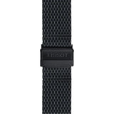Tissot T Classic PR 100 Chronograph Black Dial Black Mesh Bracelet Watch For Men - T101.417.33.051.00