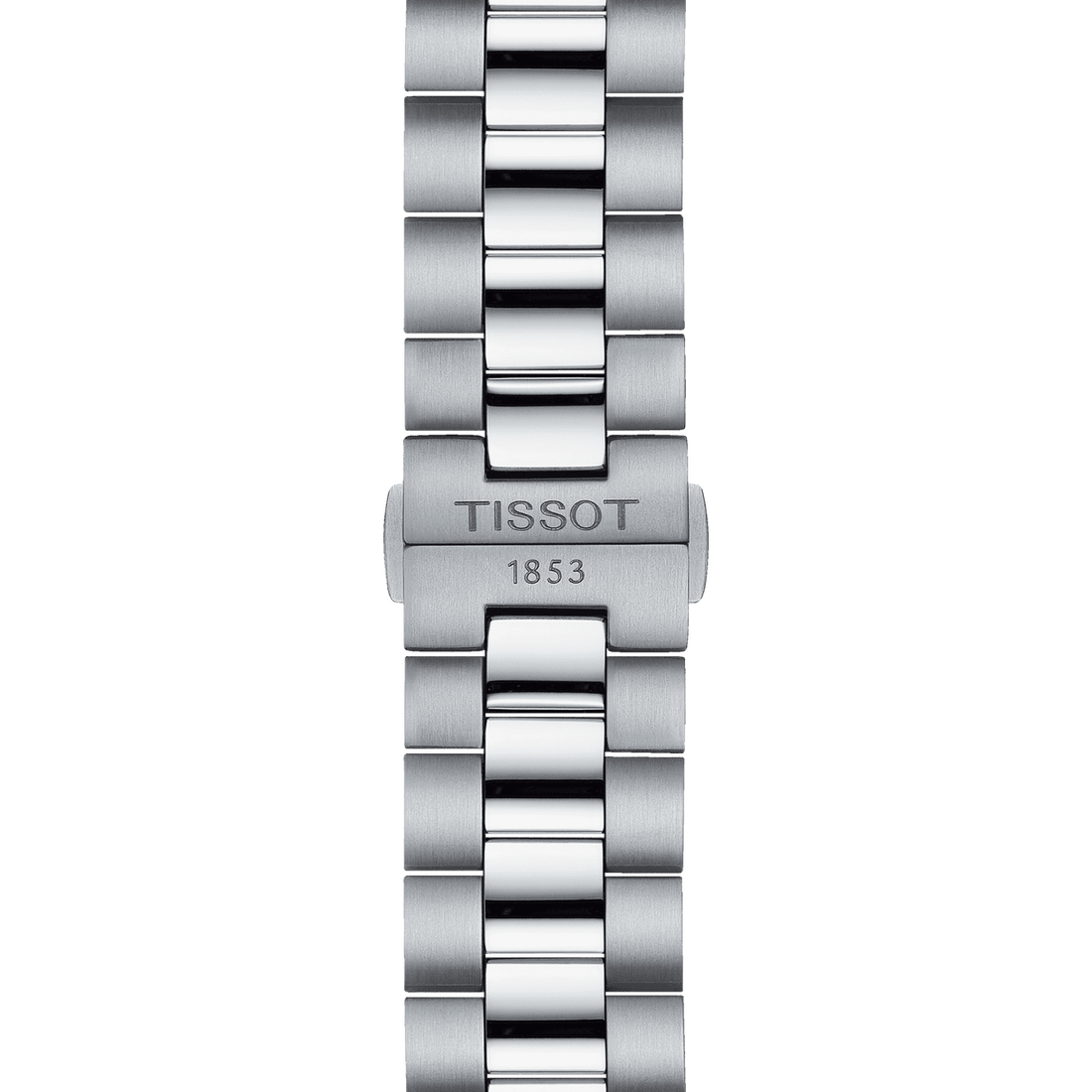 Tissot PR 100 Sport Quartz Black Dial Silver Steel Strap Watch For Men - T101.610.11.051.00