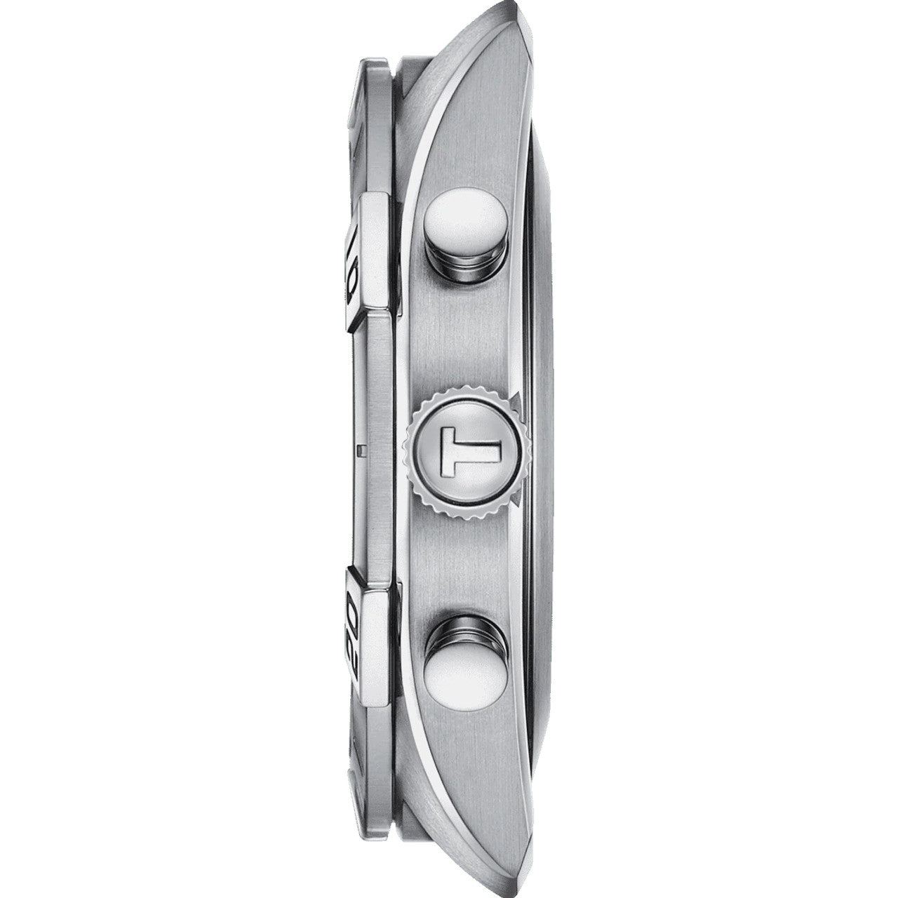 Tissot PR 100 Sport Quartz Chronograph Silver Dial Brown Leather Strap Watch For Men - T101.617.16.031.00