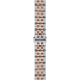 Tissot Ballade Powermatic 80 Cosc Mother of Pearl Dial Two Tone Steel Strap Watch For Women - T108.208.22.117.01
