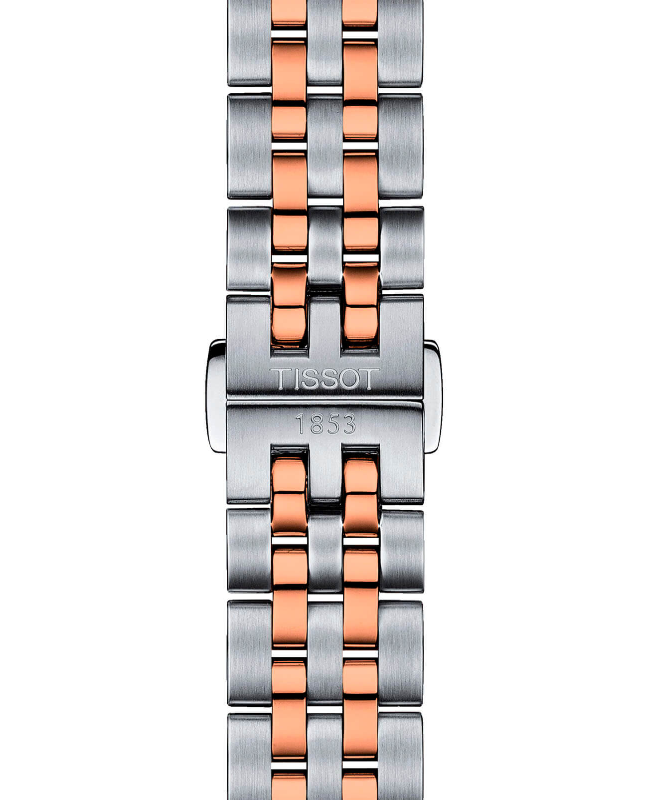 Tissot Ballade Powermatic 80 Cosc Mother of Pearl Dial Two Tone Steel Strap Watch For Women - T108.208.22.117.01