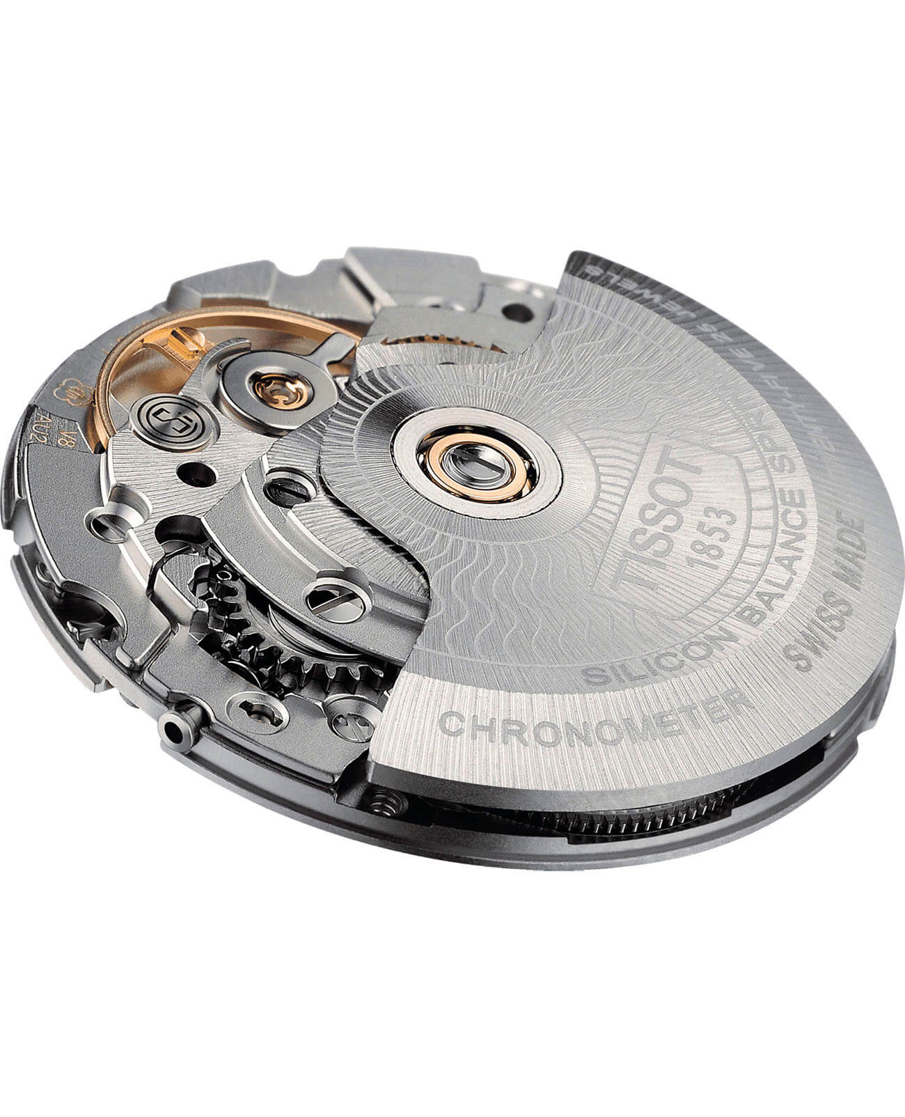 Tissot Ballade Powermatic 80 Cosc Black Dial Silver Steel Strap Watch For Men - T108.408.11.057.00