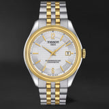 Tissot Ballade Powermatic 80 Chronometer Silver Dial Two Tone Steel Strap Watch For Men - T108.408.22.037.00