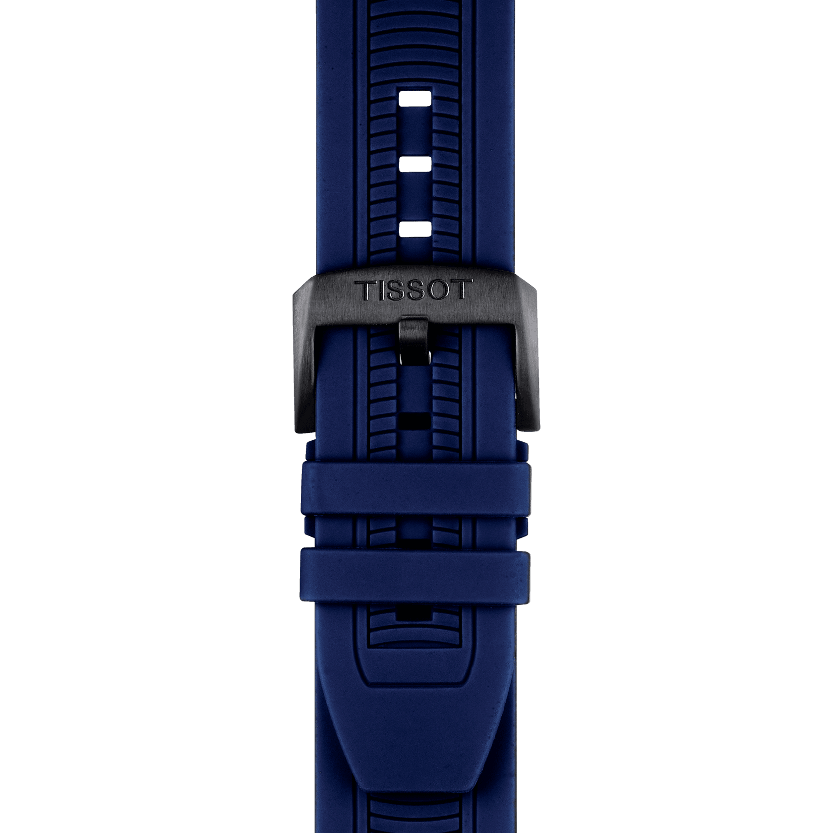 Tissot T Race Chronograph Blue Dial Blue Silicone Strap Watch For Men - T115.417.37.041.00