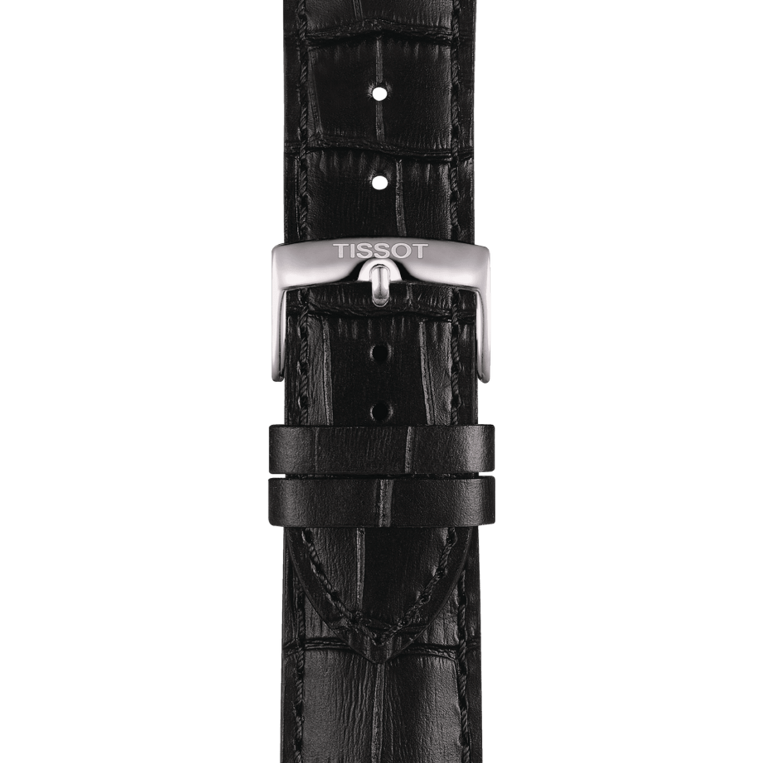 Tissot Chrono XL Classic Black Dial Black Leather Strap Watch For Men - T116.617.16.057.00