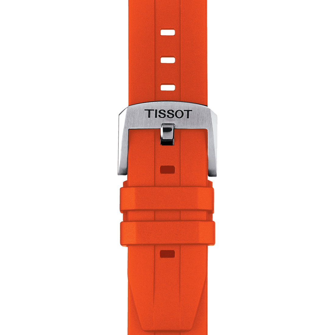 Tissot Seastar 1000 Chronograph Black Dial Orange Rubber Strap Watch For Men - T120.417.17.051.01