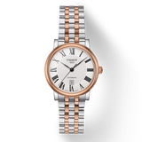 Tissot T Classic Carson Premium 30 White Dial Two Tone Steel Strap Watch for Women - T122.207.22.033.00