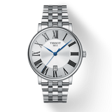 Tissot Carson Premium Silver Dial Silver Steel Strap Watch For Men - T122.410.11.033.00