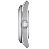 Tissot Gentleman Powermatic 80 Silicium Ice Blue Silver Steel Strap Watch For Men - T127.407.11.351.00