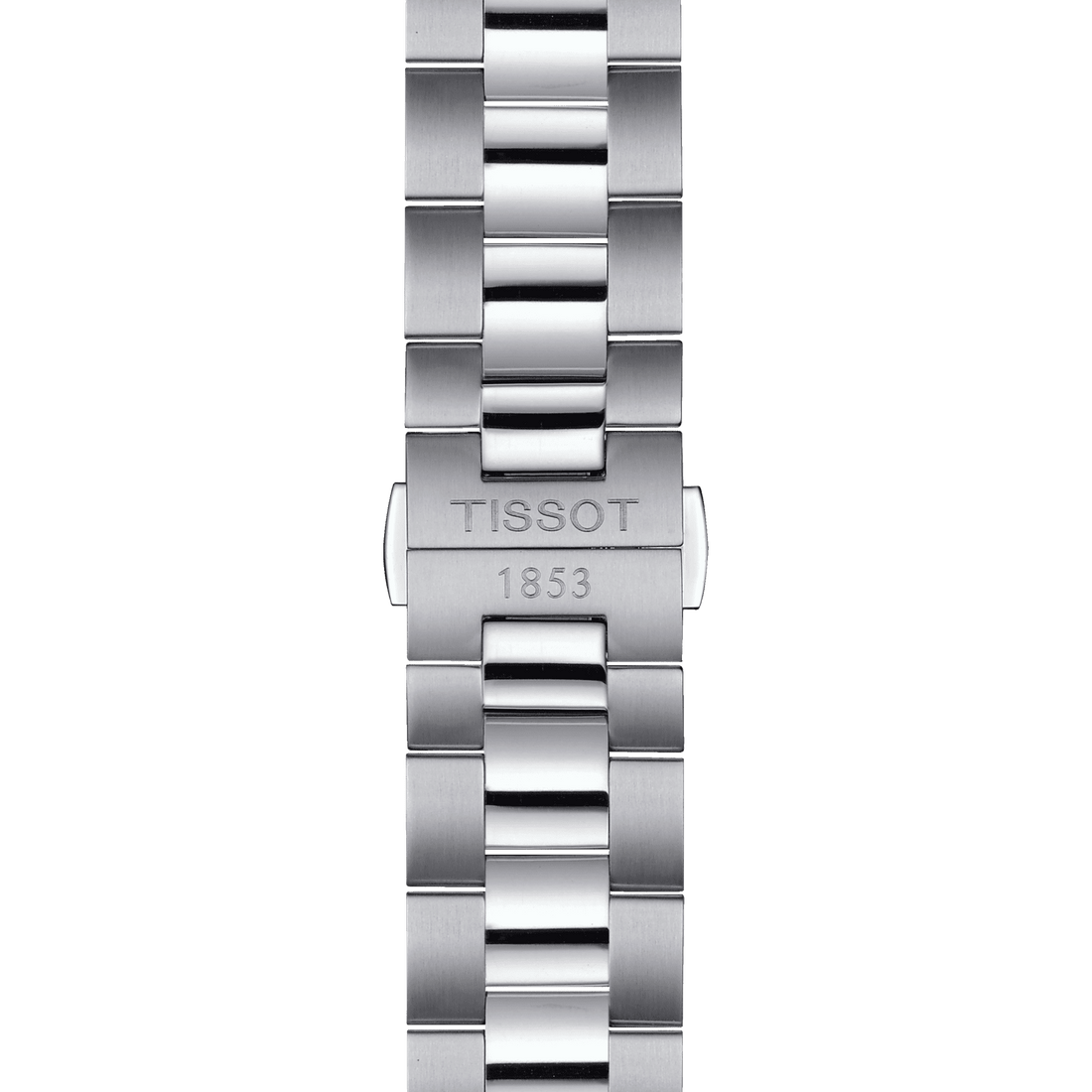 Tissot Gentleman Powermatic 80 Silicium Ice Blue Silver Steel Strap Watch For Men - T127.407.11.351.00