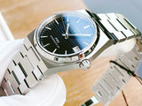 Tissot PRX Powermatic 80 Black Dial Silver Steel Strap Watch for Men - T137.207.11.051.00