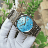 Tissot PRX Powermatic 80 Gradient Blue Dial Silver Steel Strap Watch for Men - T137.407.11.351.01