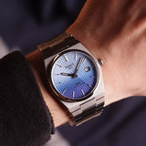 Tissot PRX Powermatic 80 Gradient Blue Dial Silver Steel Strap Watch for Men - T137.407.11.351.01