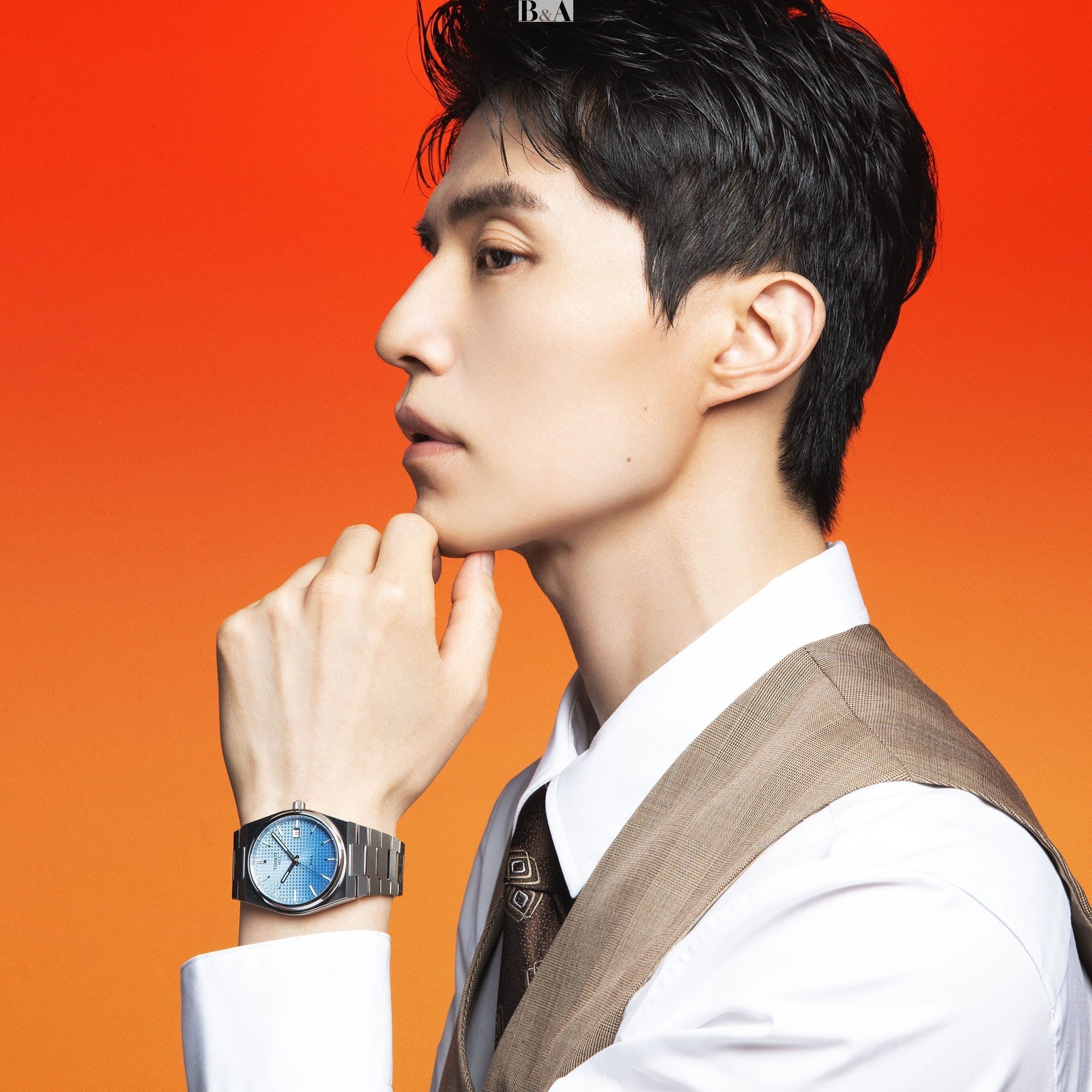 Tissot PRX Powermatic 80 Gradient Blue Dial Silver Steel Strap Watch for Men - T137.407.11.351.01