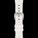 Tissot PRX 40 White Dial White Rubber Strap Watch For Men - T137.410.17.011.00