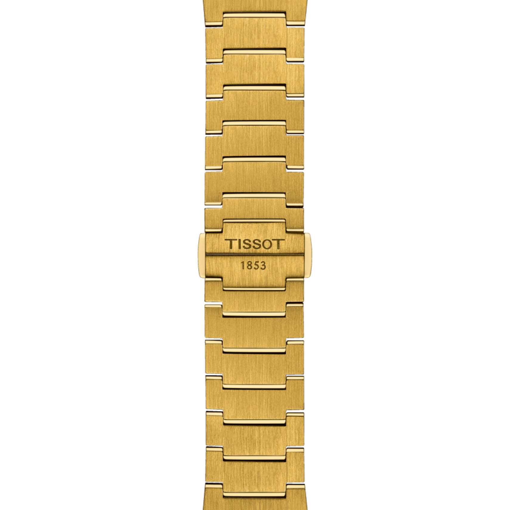 Tissot PRX Champagne Yellow Gold Dial Gold Steel Strap Watch for Men - T137.410.33.021.00