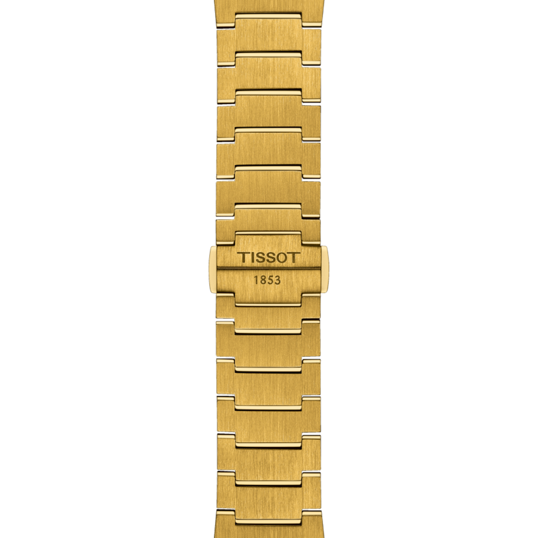 Tissot PRX Champagne Yellow Gold Dial Gold Steel Strap Watch for Men - T137.410.33.021.00