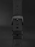 Tissot PRX Powermatic 80 Carbon Black Dial Black Rubber Strap Watch for Men - T137.907.97.201.00
