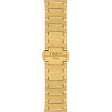 Tissot PRX Powermatic 80 Gold Dial Gold Steel Strap Watch for Men - T137.207.33.021.00