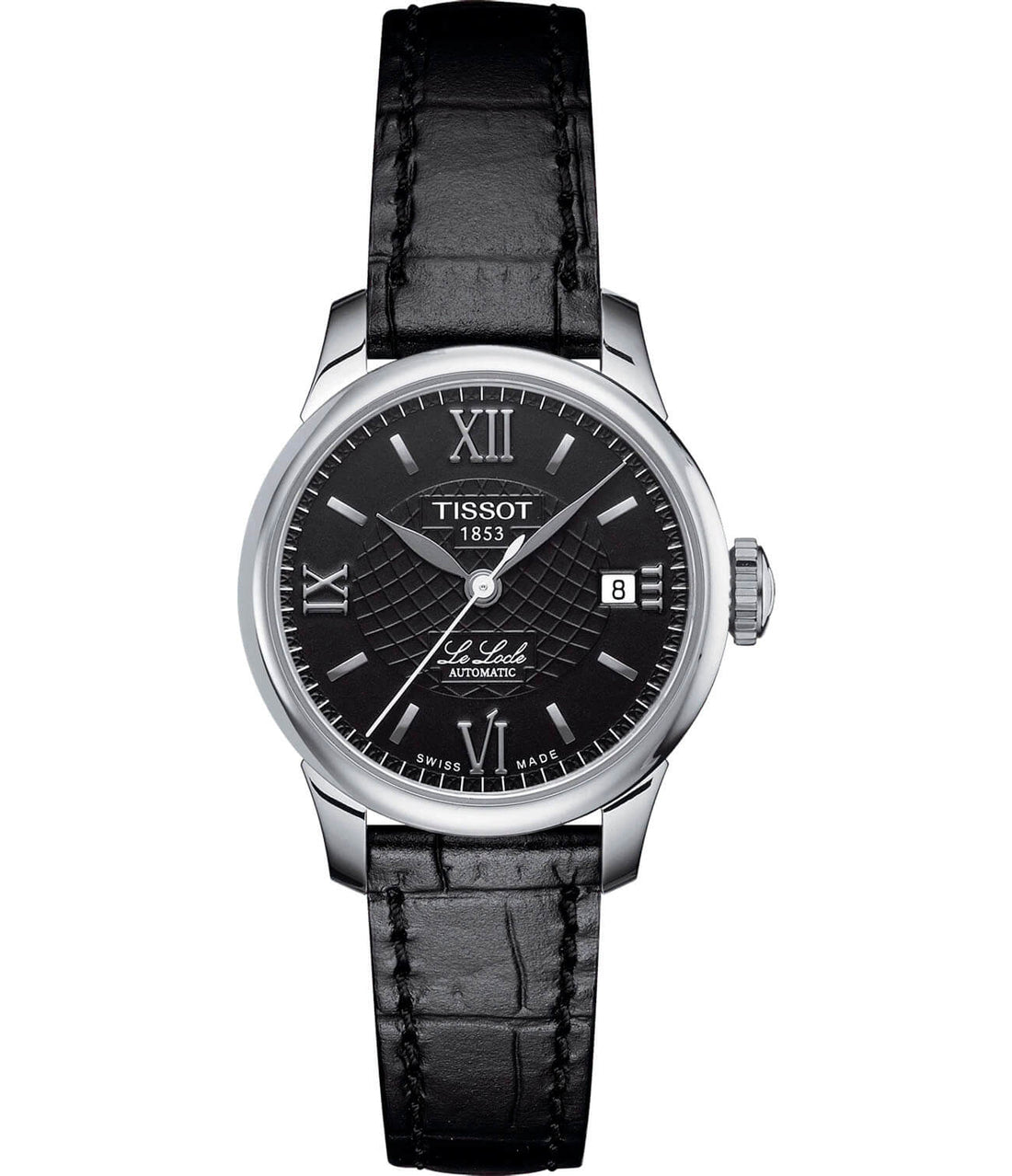 Tissot Le Locle Automatic Leather Strap Watch For Women - T41.123.57