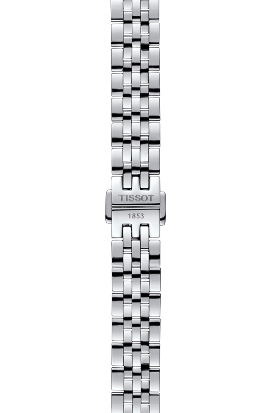 Tissot Le Locle Small Automatic Black Dial Silver Steel Strap Watch For Women - T41.1.183.54