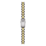 Tissot T Classic PR100 White Dial Two Tone Steel Strap Watch For Women - T049.210.22.032.00