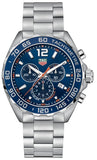 Tag Heuer Formula 1 Chronograph Blue Dial Silver Steel Strap Watch for Men - CAZ1014.BA0842