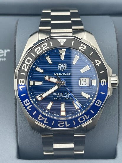 Tag Heuer Aquaracer Blue Dial Watch for Men - WAY201T.BA0927