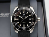 Tag Heuer Aquaracer Black Dial Black Rubber Strap Watch for Men - WAY111A.FT6151