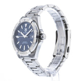Tag Heuer Aquaracer Automatic Blue Dial Silver Steel Strap Watch for Men - WAY2112.BA0928