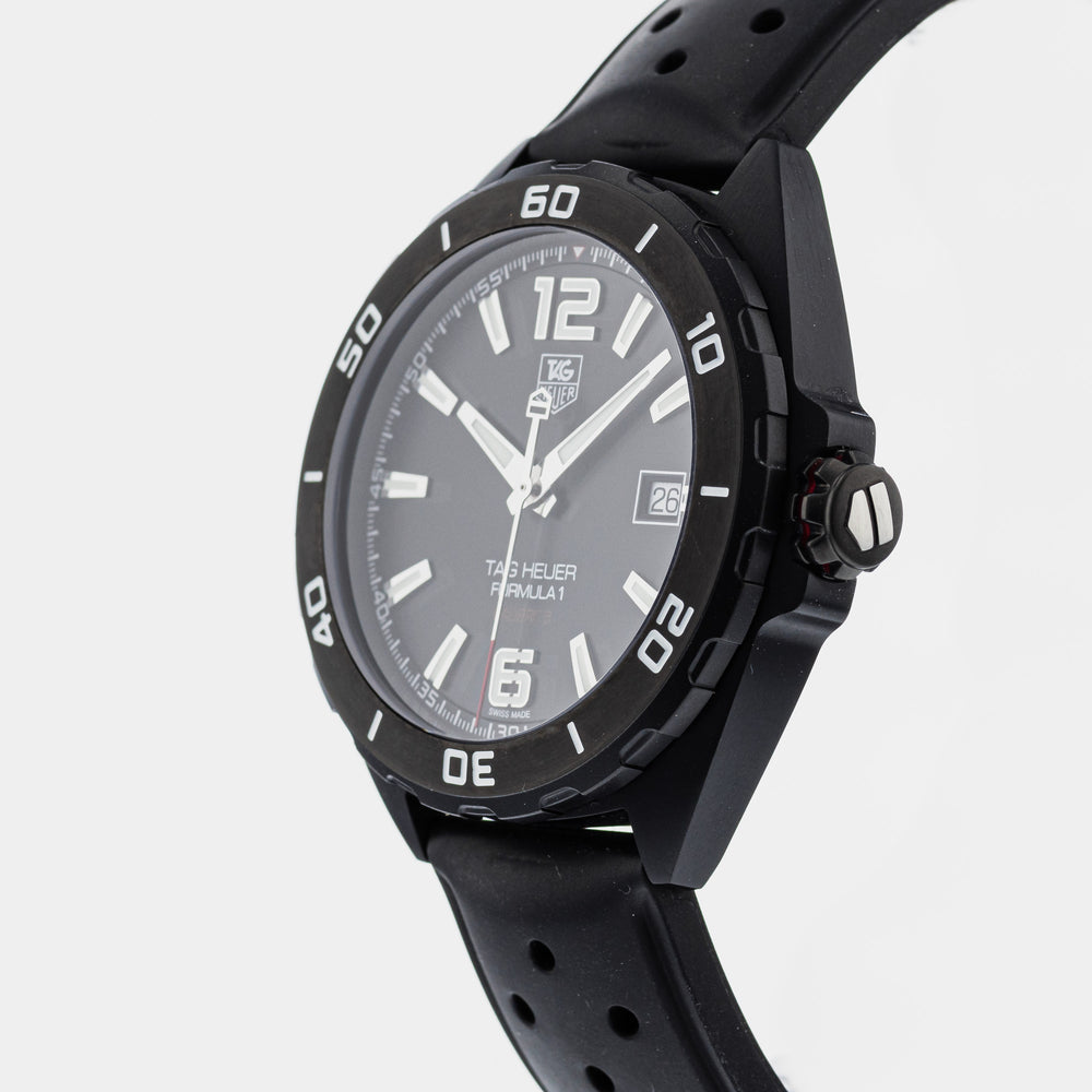 Tag Heuer Formula 1 Black Dial Strap Watch for Men - WAZ2115.FT8023