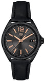 Tag Heuer Formula 1 Quartz Black Dial Black Leather Strap Watch for Women - WBJ1314.FC8230