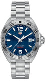 Tag Heuer Formula 1 Blue Dial Silver Steel Strap Watch for Men - WAZ1118.BA0875