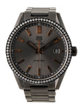 Tag Heuer Carrera Quartz Diamonds Black Dial Black Steel Strap Watch for Women - WAR1115.BA0602
