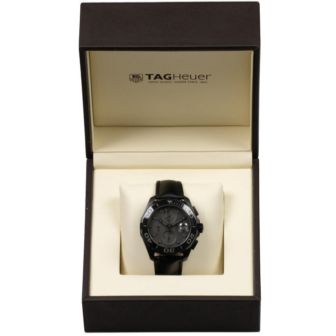 Tag Heuer Aquaracer Grey Titanium Dial Watch for Men - CAY218B.FC6370