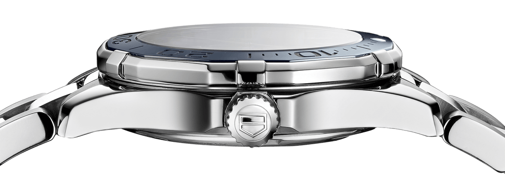 Tag Heuer Aquaracer 35mm Quartz Blue Dial Silver Steel Strap Watch for Women - WSY131L.BA0748