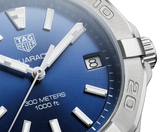 Tag Heuer Aquaracer Quartz Blue Dial Silver Steel Strap Watch for Women - WBD1312.BA0740