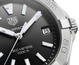 Tag Heuer Aquaracer Black Dial Silver Steel Strap Watch for Women - WBD1310.BA0740