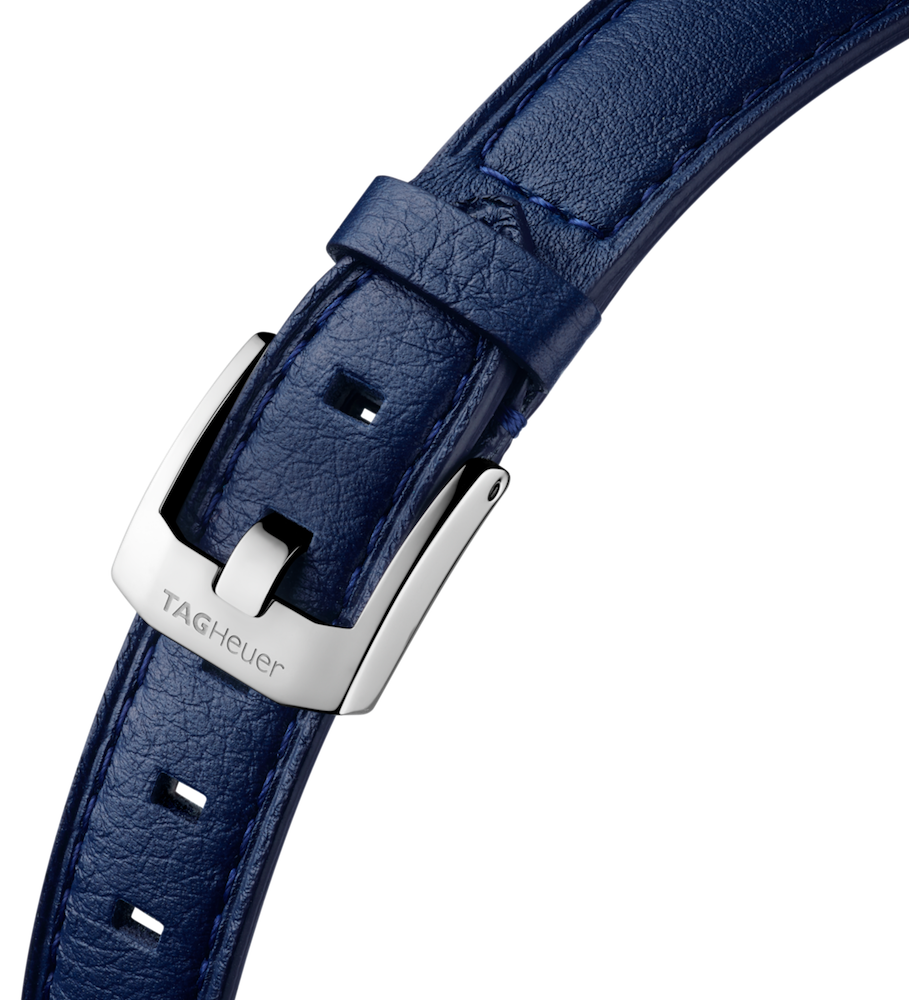 Tag Heuer Formula 1 Quartz Blue Dial Blue Leather Strap Watch for Women - WBJ1412.FC8233