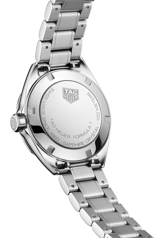 Tag Heuer Formula 1 Diamonds Blue Dial Silver Steel Strap Watch for Women - WBJ1416.BA0664