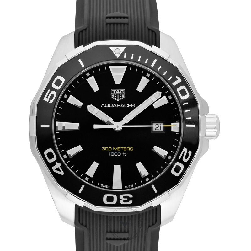 Tag Heuer Aquaracer Black Dial Watch for Men -  WAY101A.FT6141