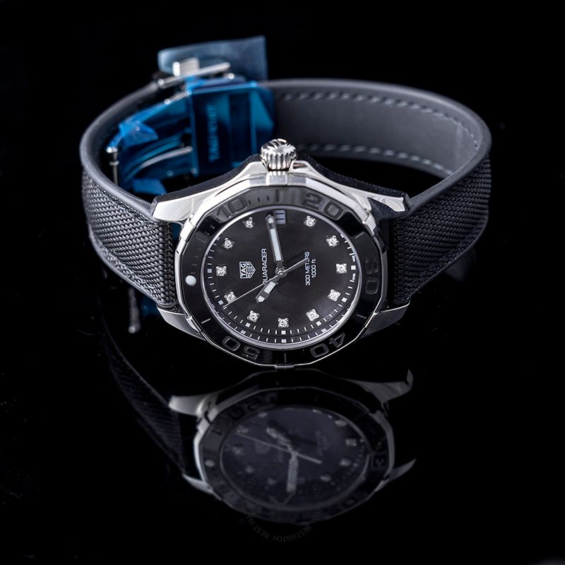 Tag Heuer Aquaracer Black Mother of Pearl Dial Watch for Women - WAY131M.FT6092