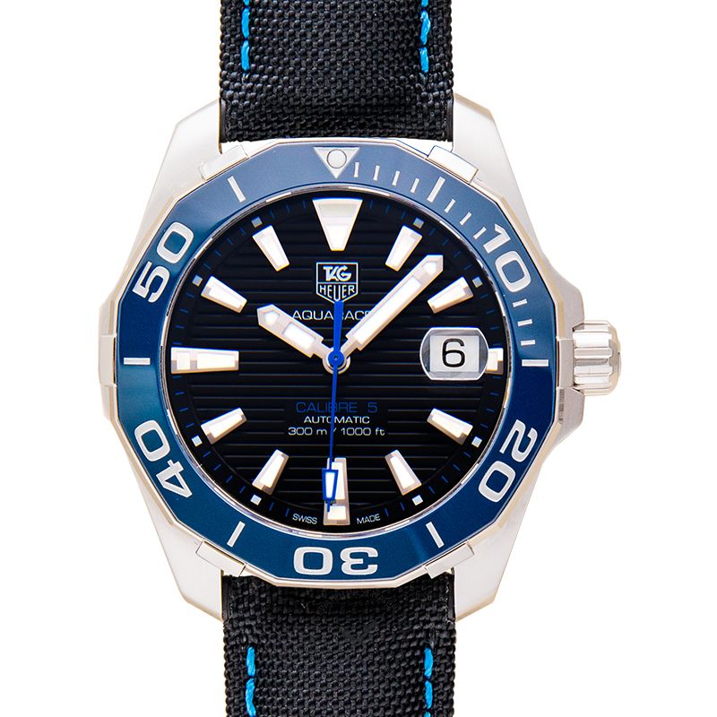 Tag Heuer Aquaracer Blue Dial Watch for Men - WAY211B.FC6363