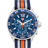 Tag Heuer Formula 1 Chronograph 43mm Blue Dial NATO Strap Watch for Men - CAZ1014.FC8196