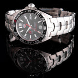 Tag Heuer Formula 1 Senna Limited Edition Black Dial Silver Steel Strap Watch for Men - WAZ1012.BA0883
