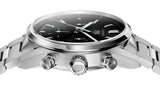 Tag Heuer Carrera Chronograph Black Dial Silver Steel Strap Watch for Men - CBN2010.BA0642