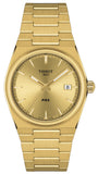 Tissot PRX Gold Dial Gold Steel Strap Watch for Men - T137.210.33.021.00